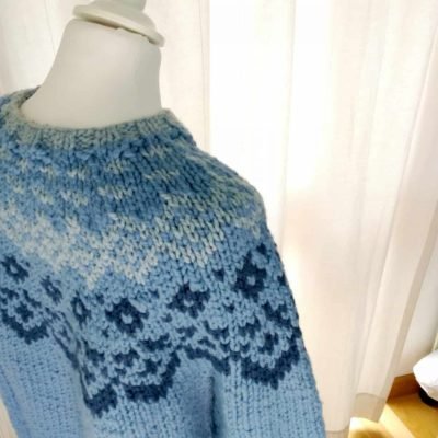 jersey azules by AnaConde pechera redonda