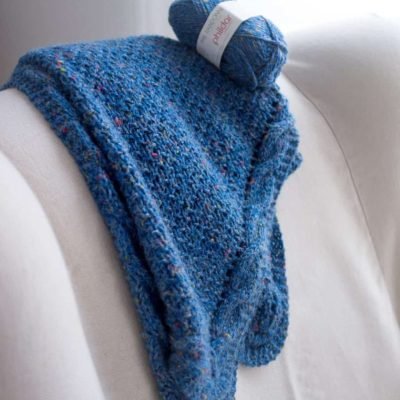 Cable Shawl by AnaConde