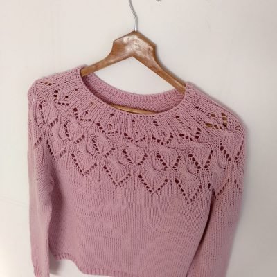 Patrón e Instrucciones Jersey Nuevo Calados Top Down