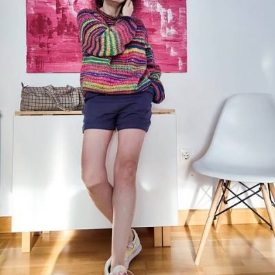 Patrón Jersey Hombros Montados Galatea