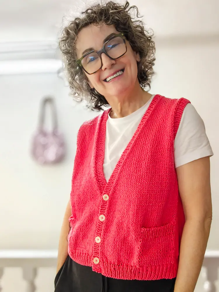 Chaleco Básico - Patrón e Instrucciones - Imagen 2