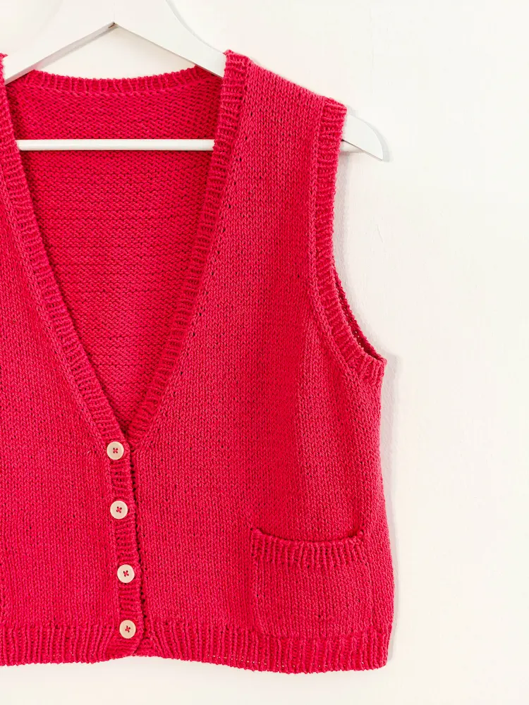 Chaleco Básico - Patrón e Instrucciones - Imagen 3