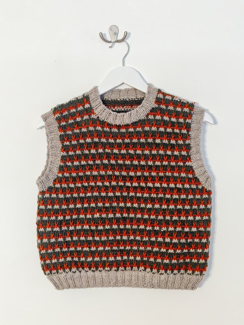 Chaleco Bravú - Patrón e Instrucciones - Imagen 2