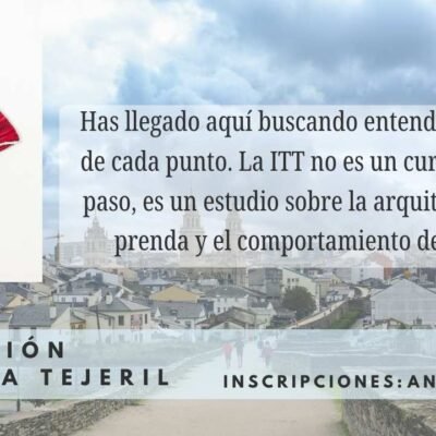 Retiro Inmersión Técnica Tejeril (ITT): Lugo 27-29 de Marzo