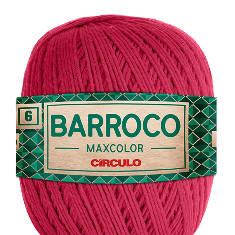Barroco Maxcolor de 6 cabos 100% Algodón