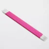 Juego de 5 agujas de doble punta KnitPro ZING, 20cm