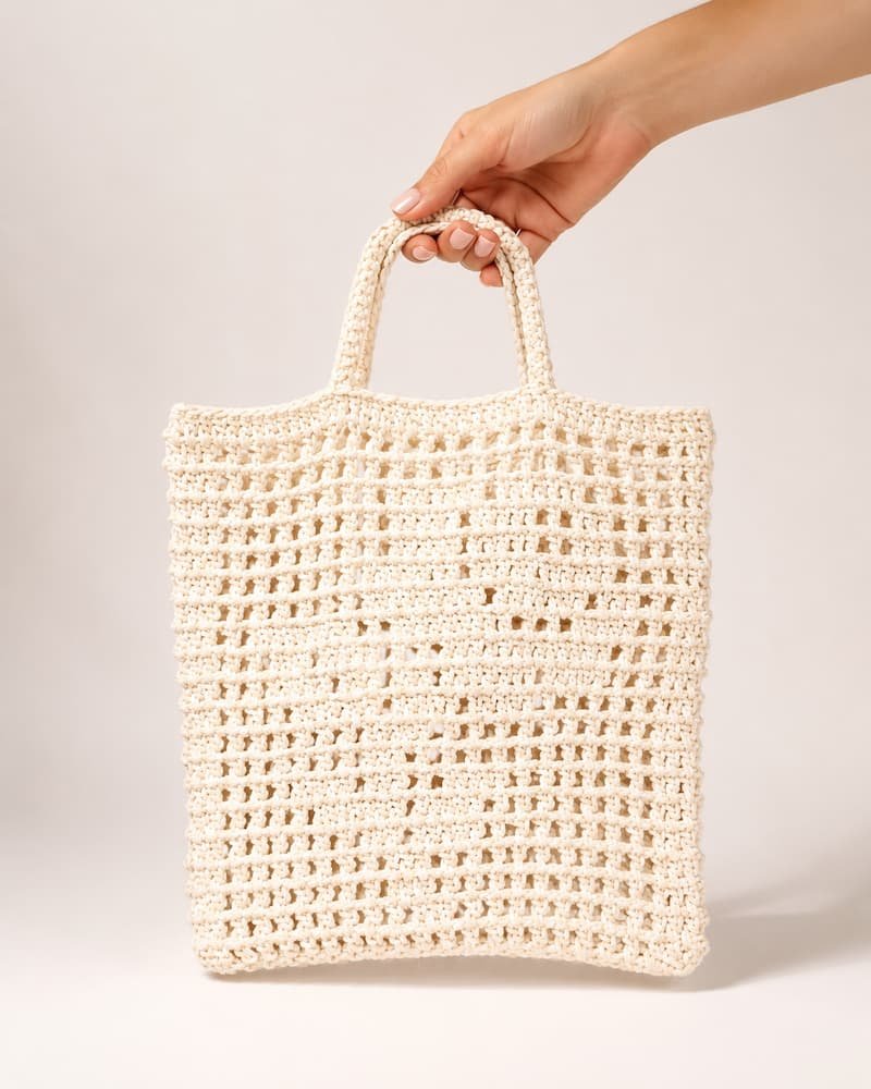 Bolso Filet - Patrón e Instrucciones - Imagen 2
