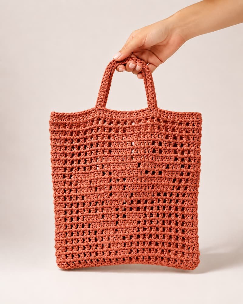 Bolso Filet - Patrón e Instrucciones - Imagen 3