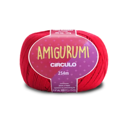 Ovillo de hilo Amigurumi de Círculo, algodón mercerizado de 125 g y 254 m