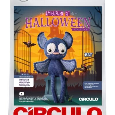 Kit amigurumi de Círculo: Bat de Halloween