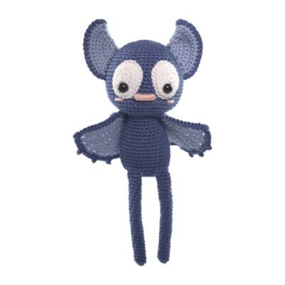 Kit amigurumi de Círculo: Bat de Halloween, personaje terminado