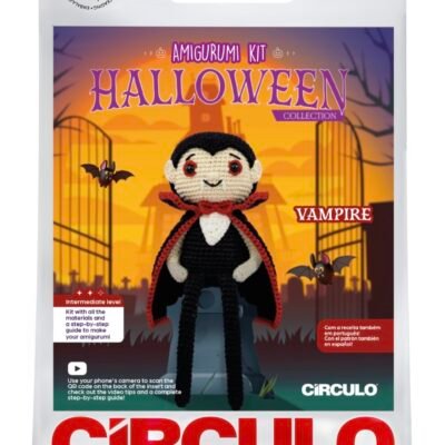 Kit amigurumi de Círculo: Vampire de Halloween