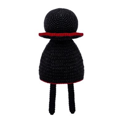 Kit amigurumi de Círculo: Vampire de Halloween, vista trasera