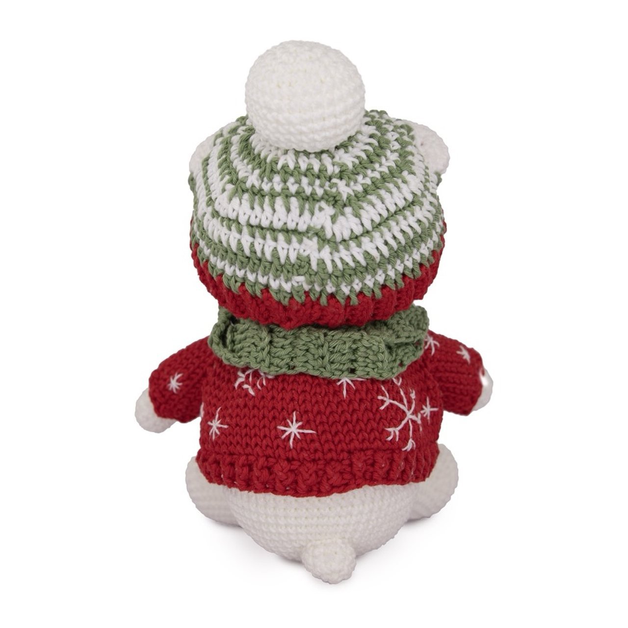 Kit amigurumi de Círculo: Polar Sam de Navidad, vista trasera