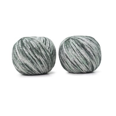 Kit de 2 ovillos Let It Sock de Círculo, color Jade Green (9987)